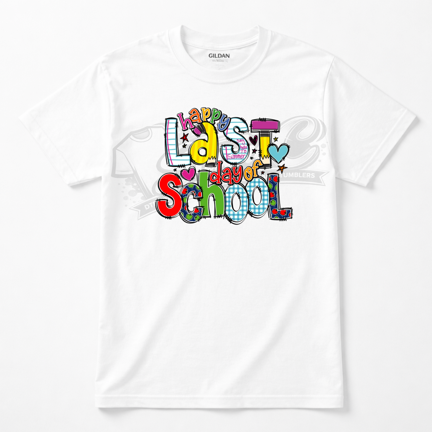 Last Day of School DTF Transfer – Ready to Press (10x11)