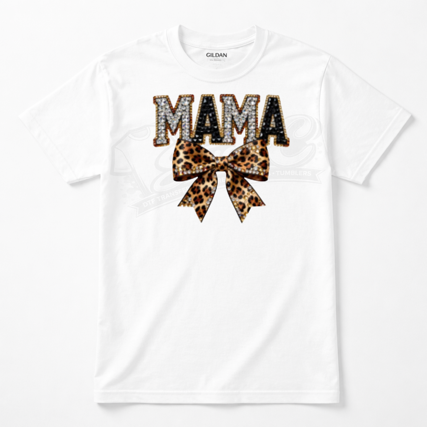 Faux Rhinestone Mama DTF Transfer – Ready to Press (10x11)