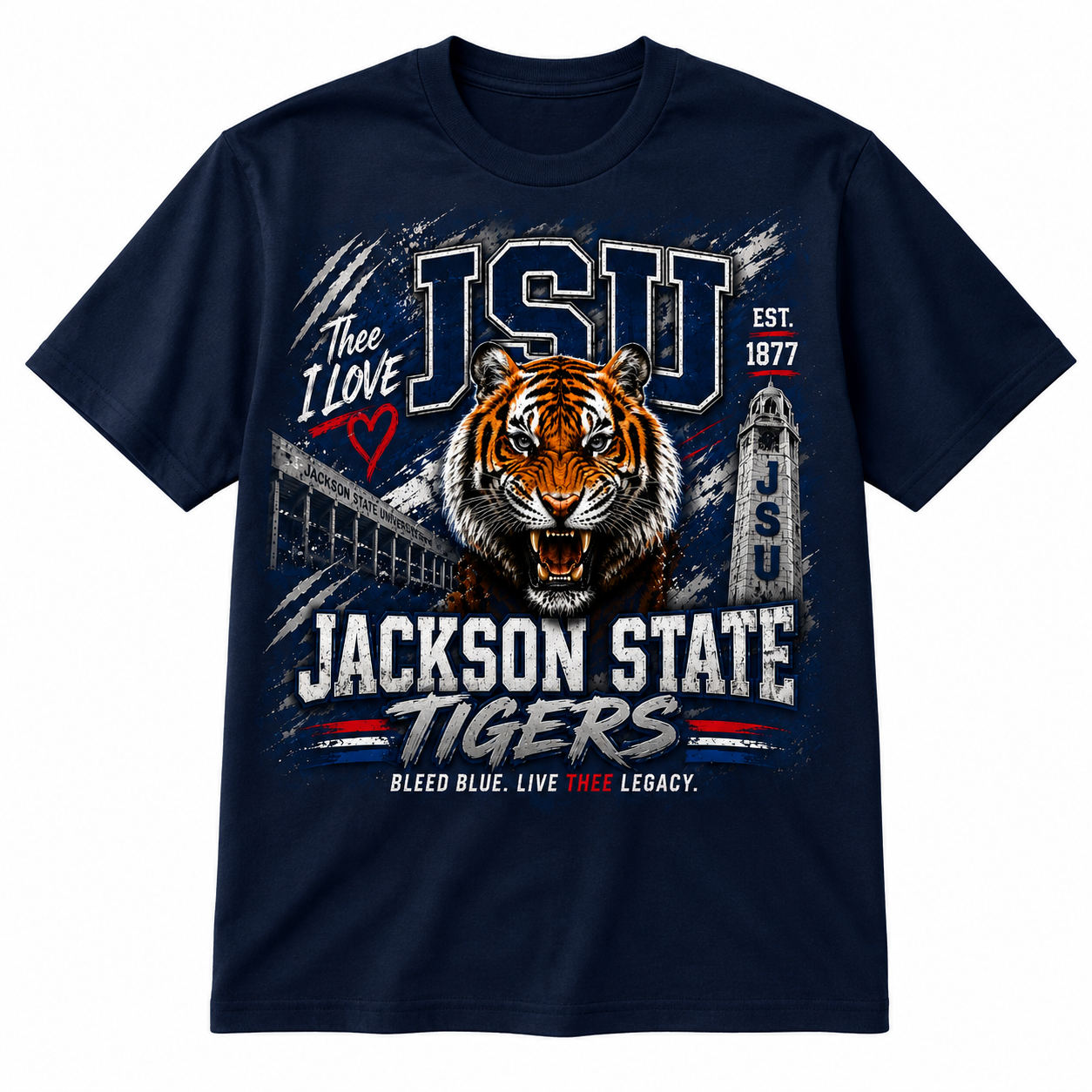 Jackson State University Tshirt (PREORDER)