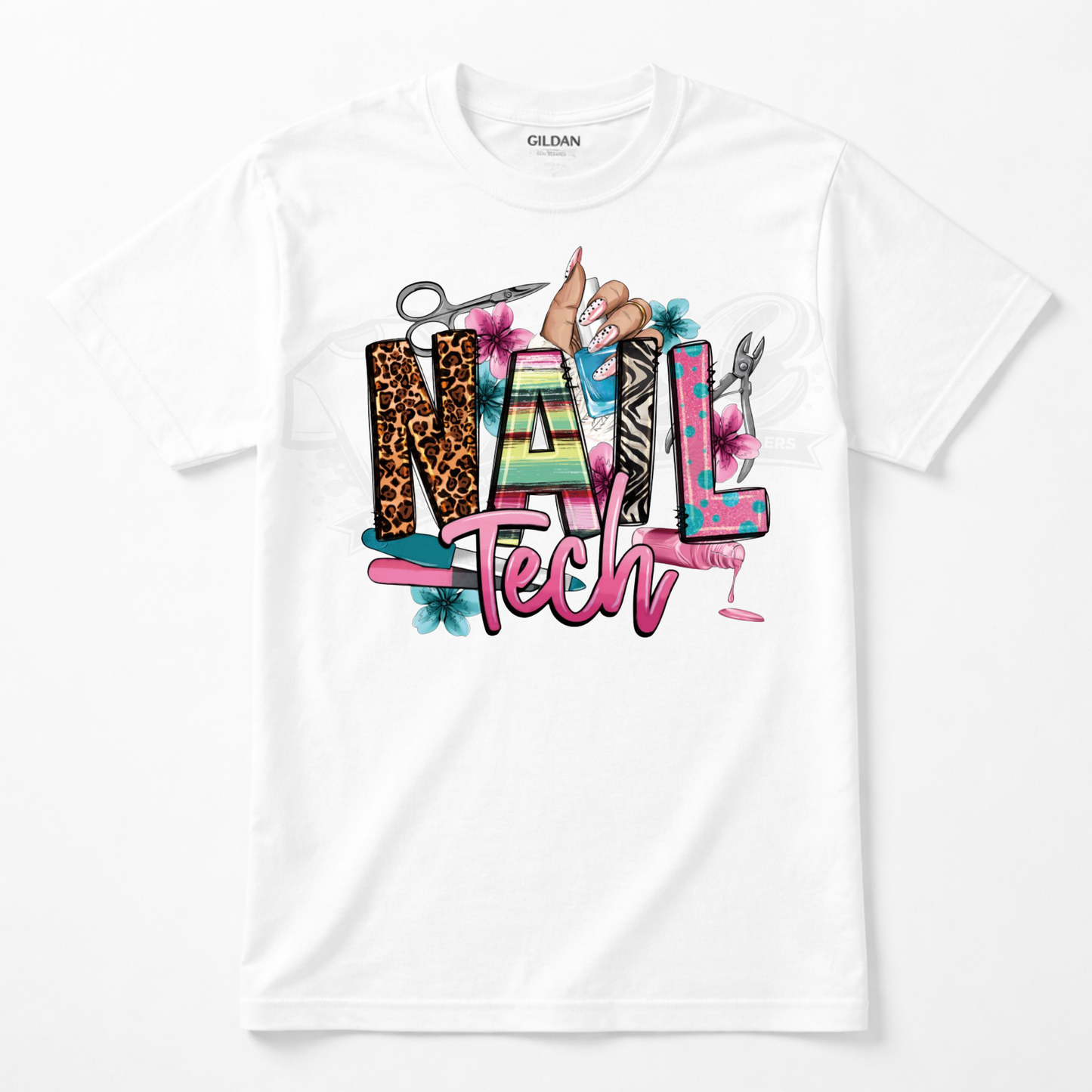 Nail Tech DTF Transfer – Ready to Press (10x11)