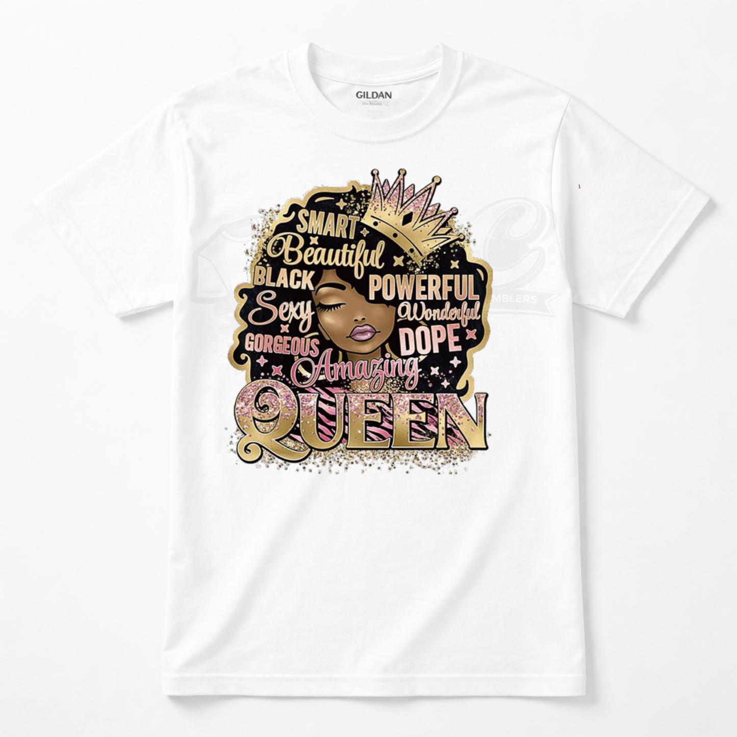 Queen DTF Transfer – Ready to Press (10x11)