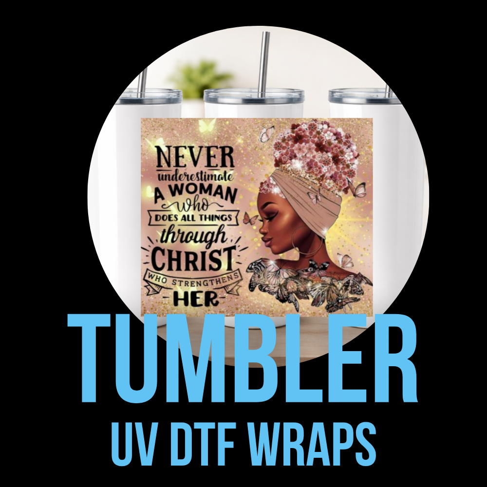 Tumbler UV Wraps