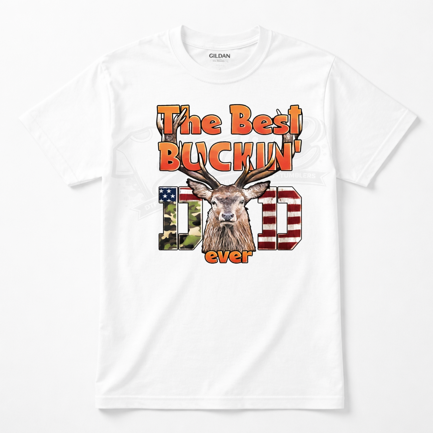 Buckin Dad DTF Transfer – Ready to Press (10x11)