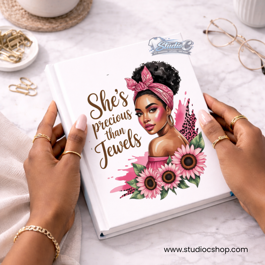 Precious Jewels UV DTF Wrap – Journal