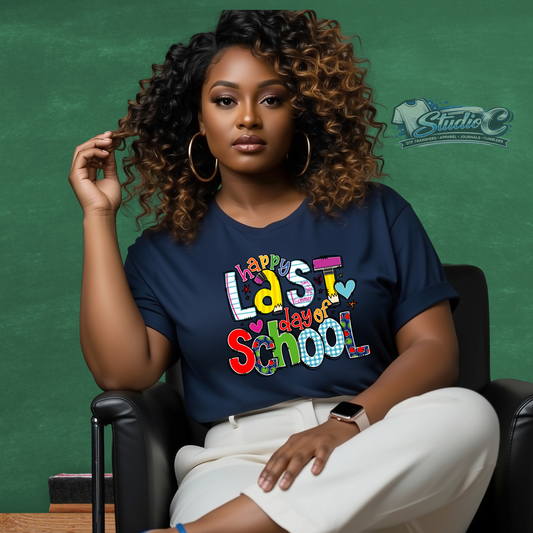 Last Day of School DTF Transfer – Ready to Press (10x11)