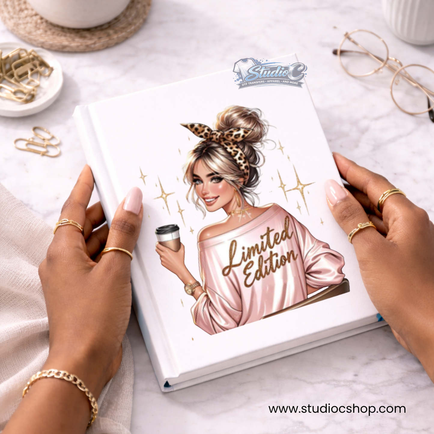 Limited Edition UV DTF Wrap – Journal