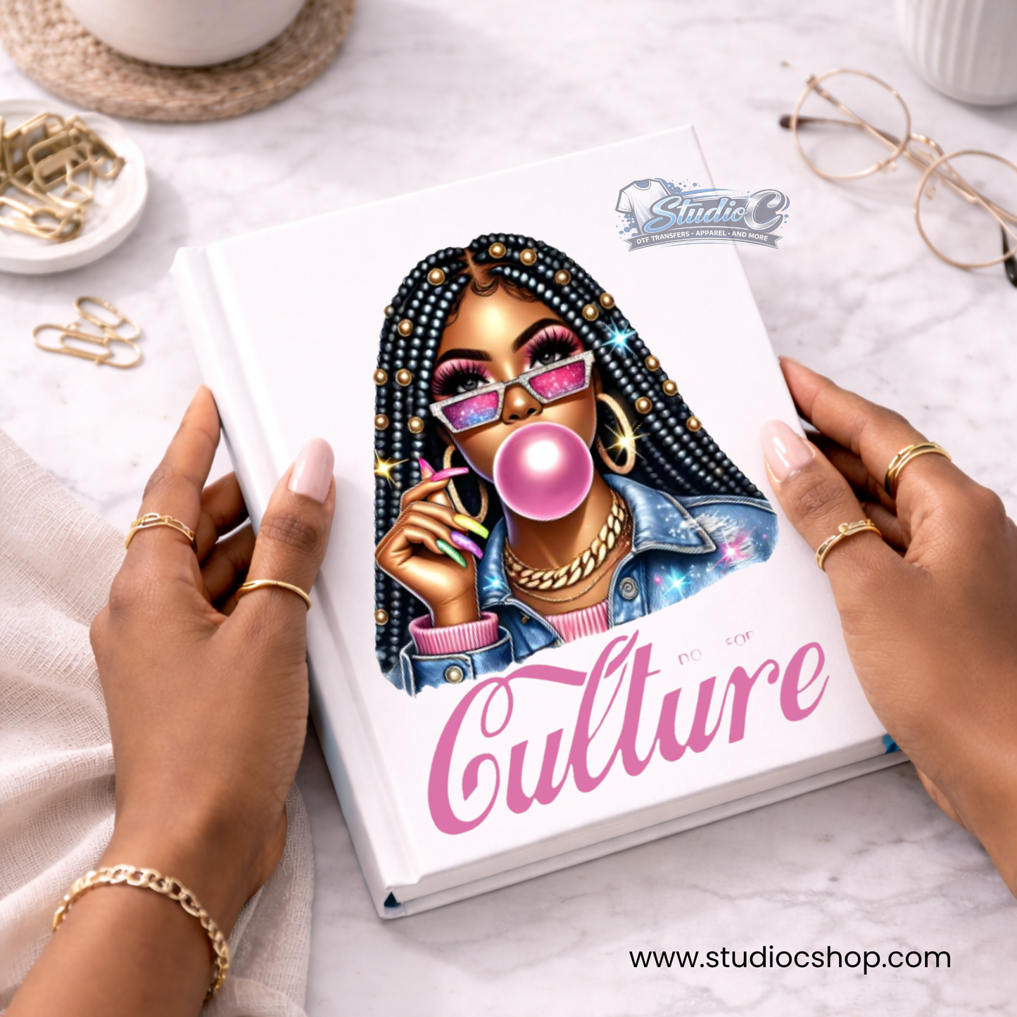 Culture UV DTF Wrap – Journal