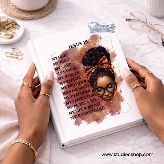 Jesus Is UV DTF Wrap – Journal