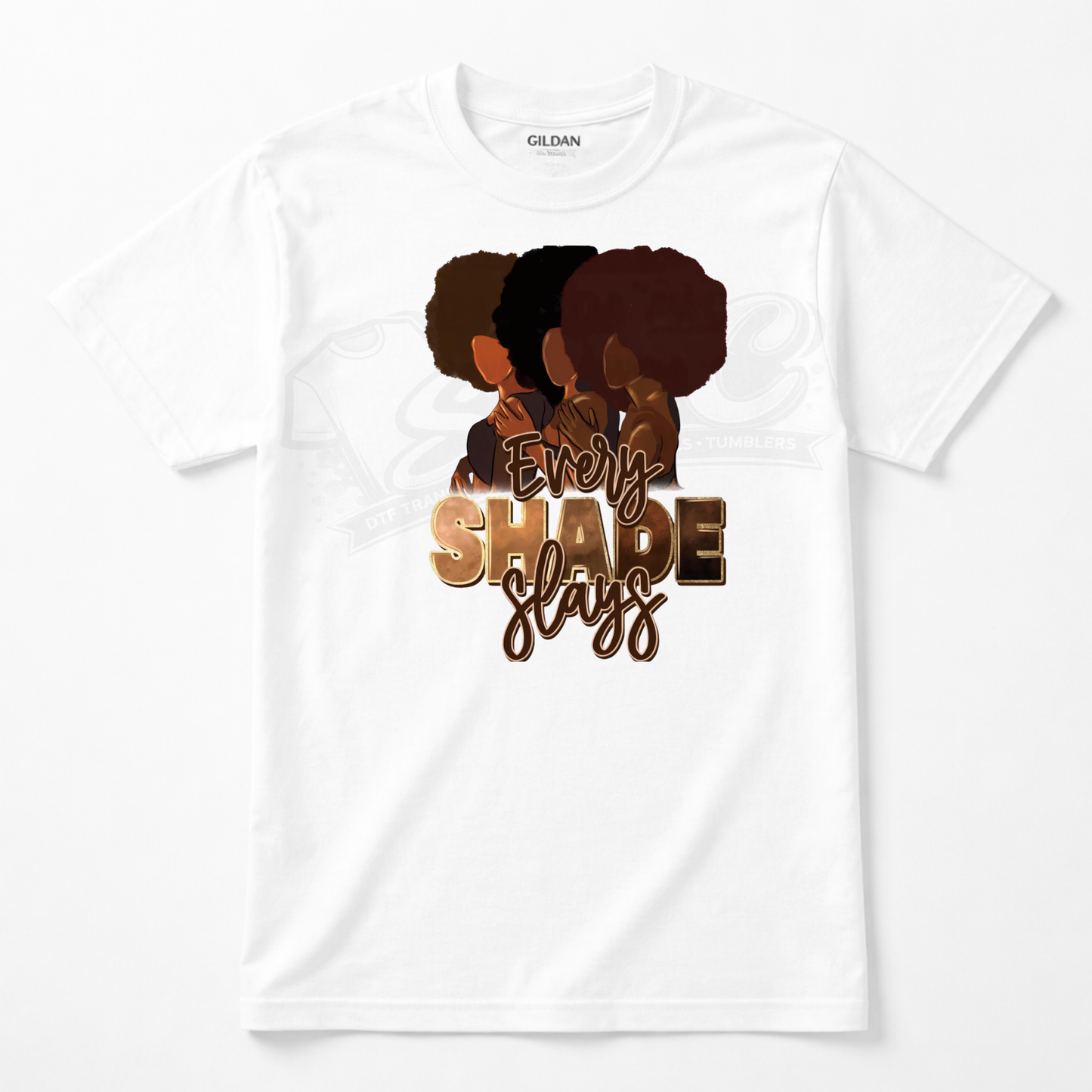 Every Shade Slays DTF Transfer – Ready to Press (10x11)