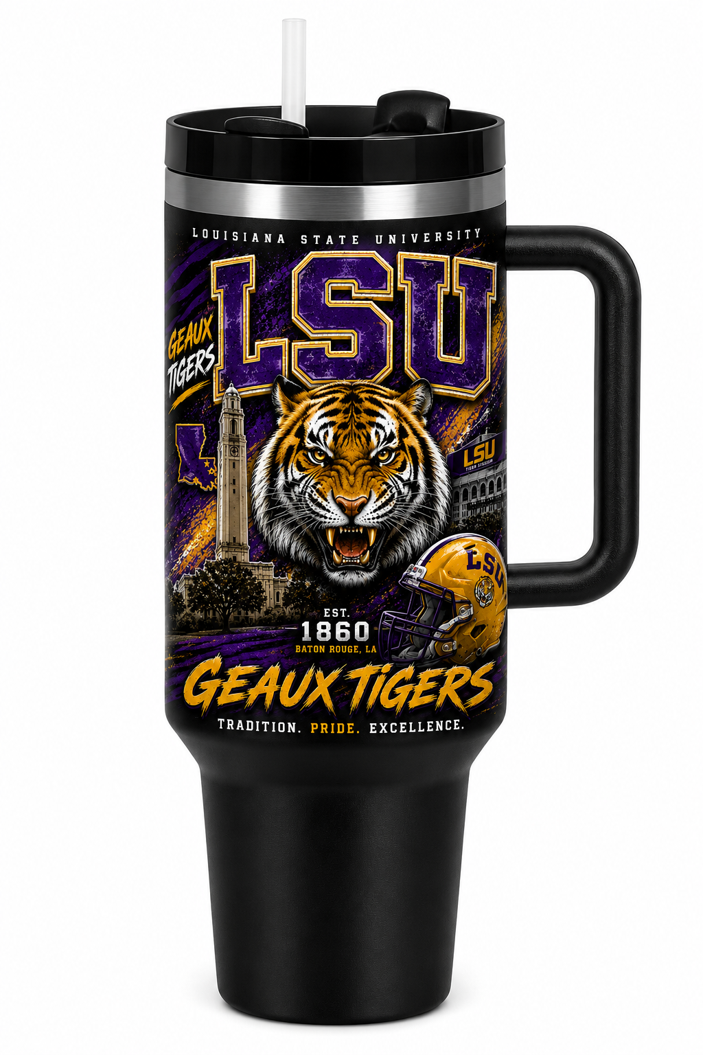 Louisiana State University Tumbler-40oz