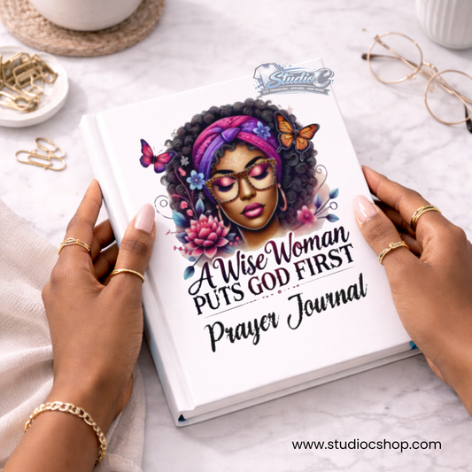Wise Woman Prayer Journal UV DTF Wrap – Journal