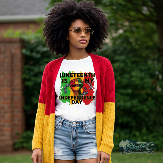 Independence Day- Juneteenth DTF Transfer – Ready to Press (10x11)