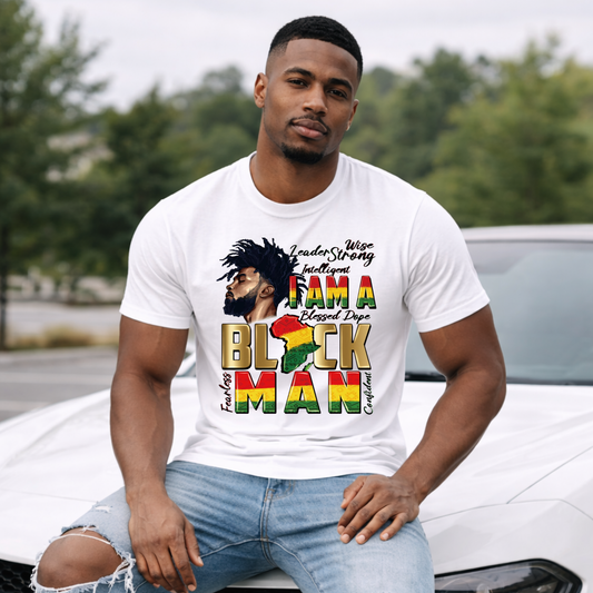 Juneteenth Man DTF Transfer – Ready to Press (10x11)
