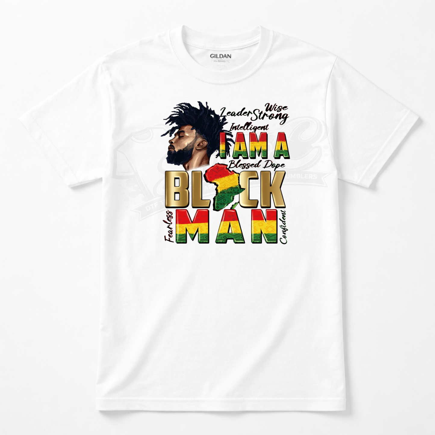 Juneteenth Man DTF Transfer – Ready to Press (10x11)