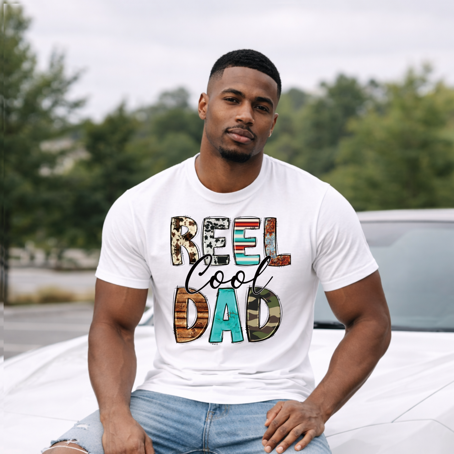 Reel Cool Dad DTF Transfer – Ready to Press (10x11)