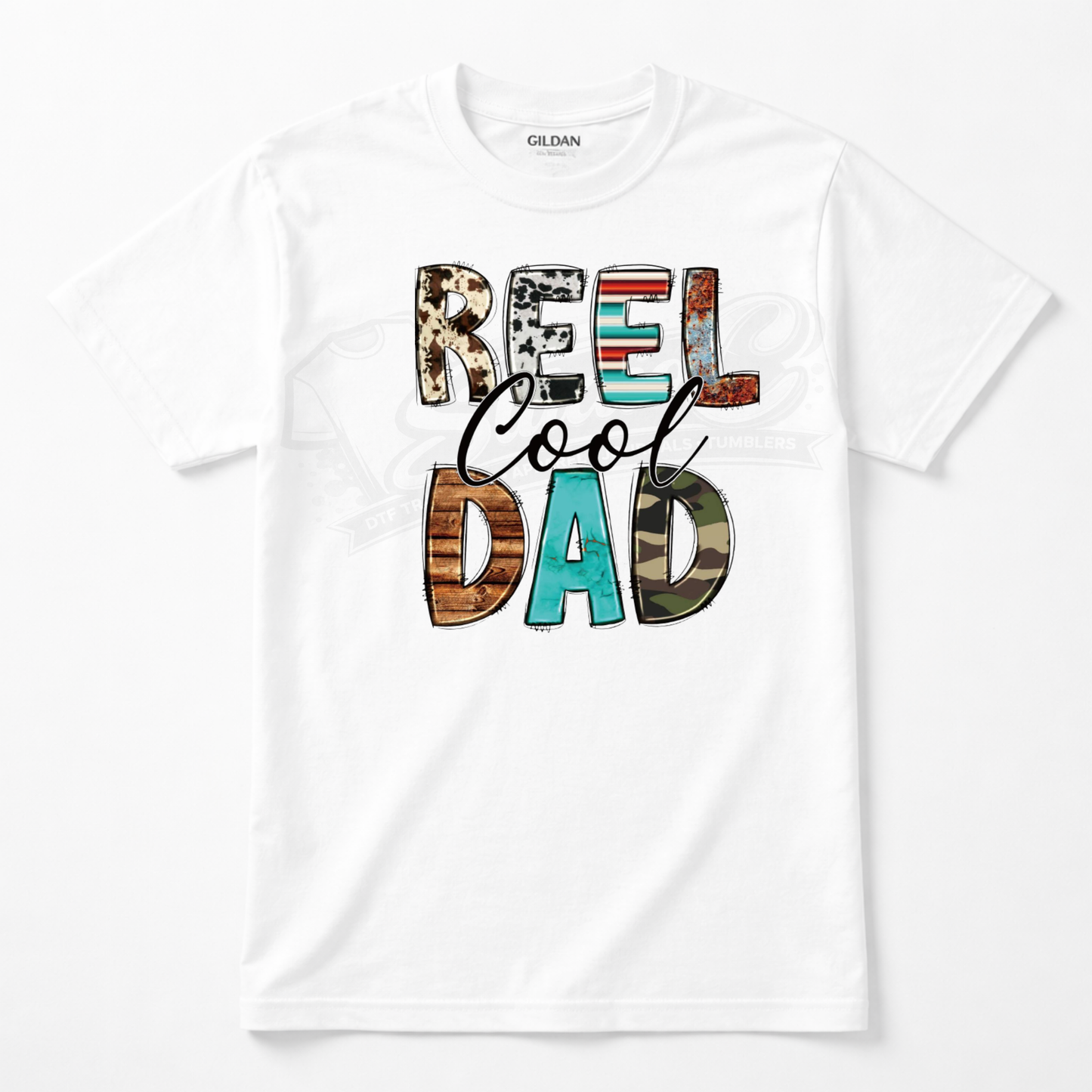 Reel Cool Dad DTF Transfer – Ready to Press (10x11)