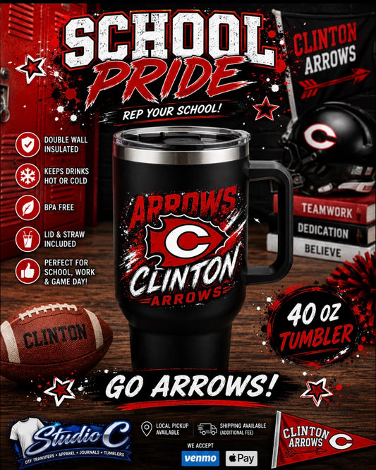 Clinton Arrow Tumbler