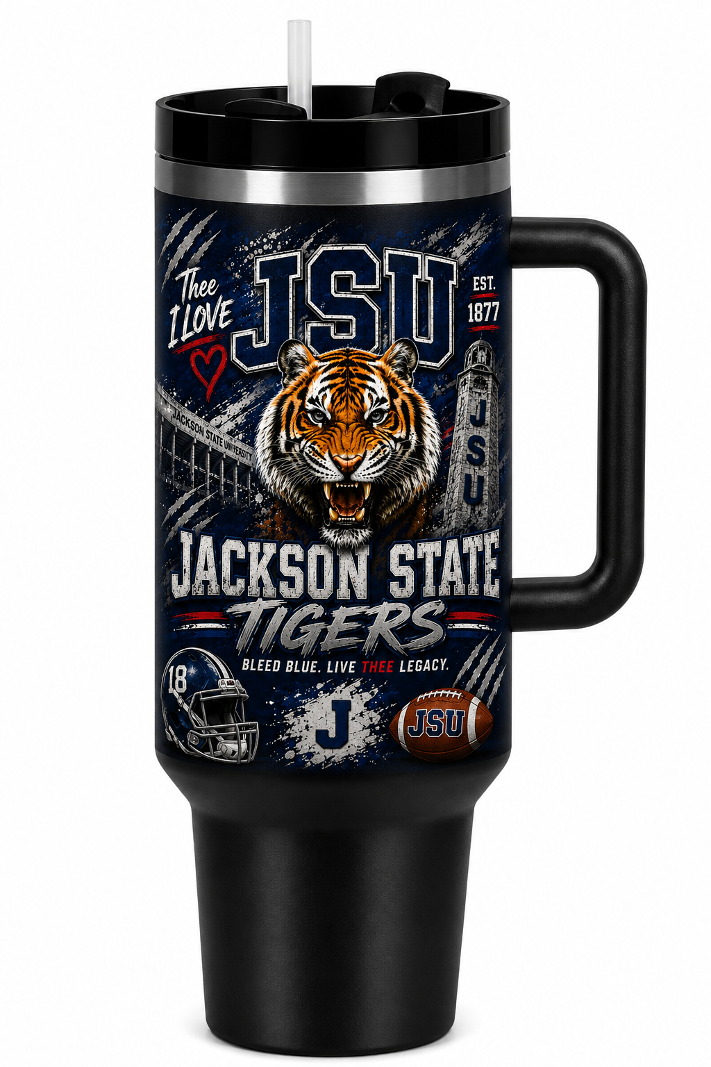 Jackson State University Tumbler- 40oz