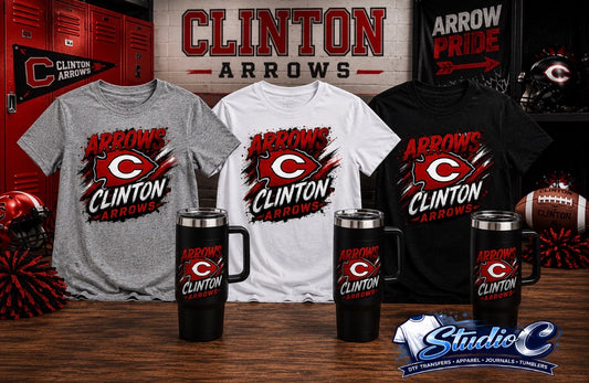Clinton Arrow T-shirts- Adults